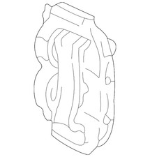 Genuine Ford 1995-2007 Ford - Disc Brake Caliper 6C2Z-2B121-C