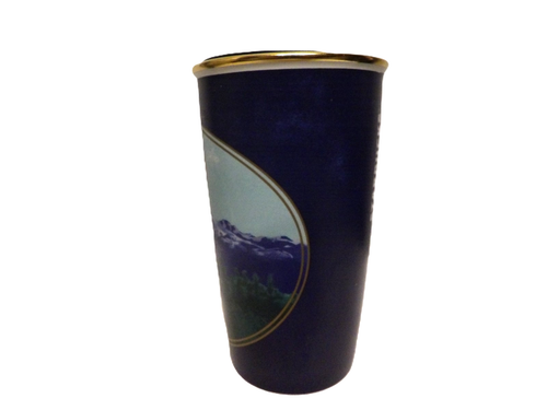 Starbucks Washington Evergreen State Keramik Reisebecher 12 oz Mt. Rainier - Bild 2 von 5