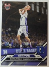 Cooper Flagg 2024 Bowman U Now 1st Card #1 Duke Superstar Makes Debut Topps