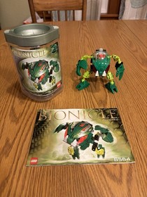 LEGO BIONICLE: Bohrok Complete Set of 6 (8560-8565) Canisters manual krana