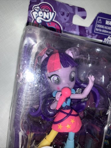 Muñeca Minis 2016 My Little Pony Rockin' Twilight Sparkle Equestria Girls 5" rara - Imagen 2 de 14