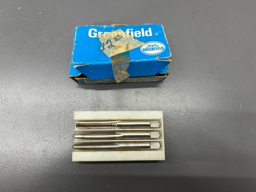 NOS GTD GREENFIELD 1/4-20 NC GH3 HS MACHINIST TAPER PLUG BOTTOM - USA