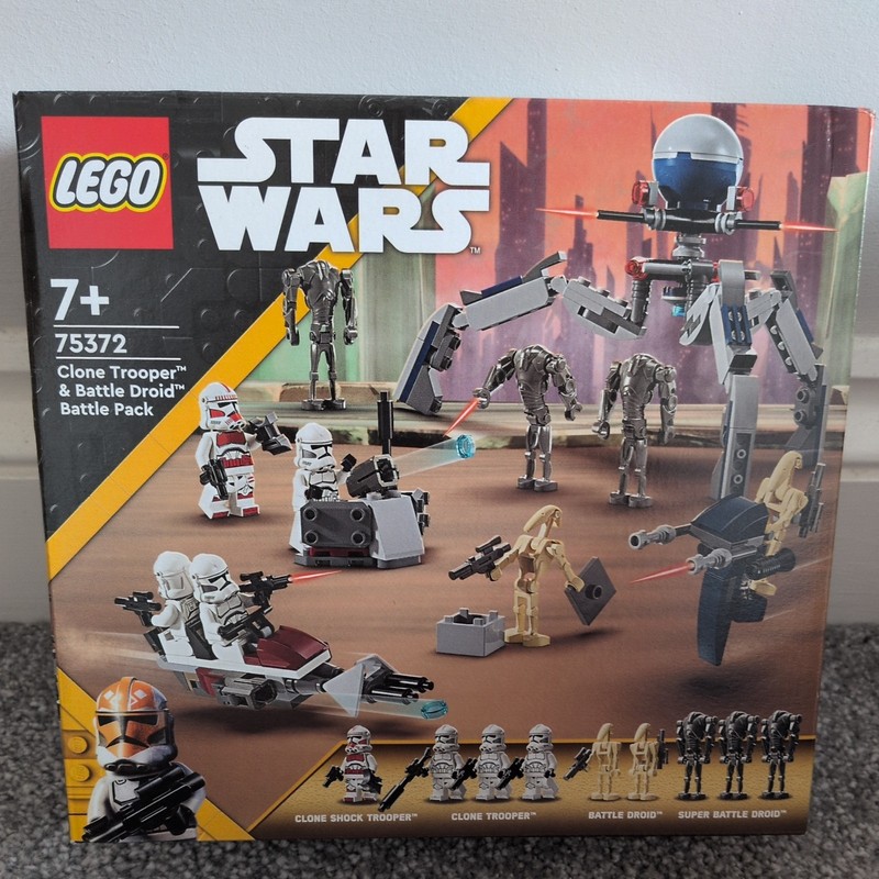 LEGO Star Wars: Clone Trooper & Battle Droid Battle Pack (75372) Sealed