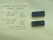 Unertl, Lyman & Redfield Style Target Blocks