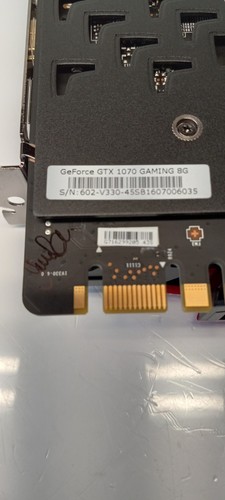 MSI GEFORCE GTX 1070 GAMING 8G Graphics Card - Picture 4 of 6