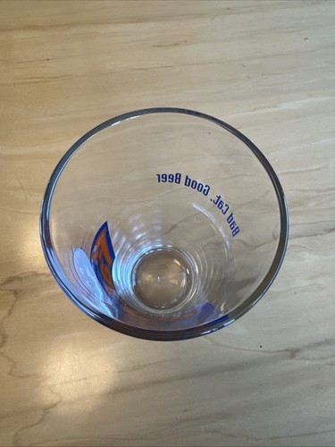 Vintage Fat Cat Lager Beer Glass. Bad Cat, Good Beer. 16 oz EUC Cat With Cigar - Picture 6 of 7