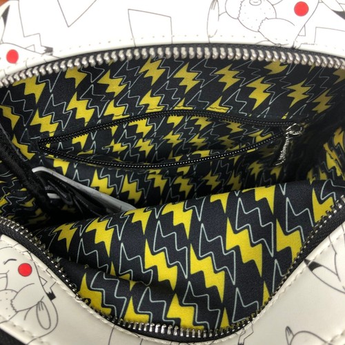 Loungfly Pokemon Pikachu Mini Rucksack Weiß 2019 Retired EUC - Bild 2 von 11