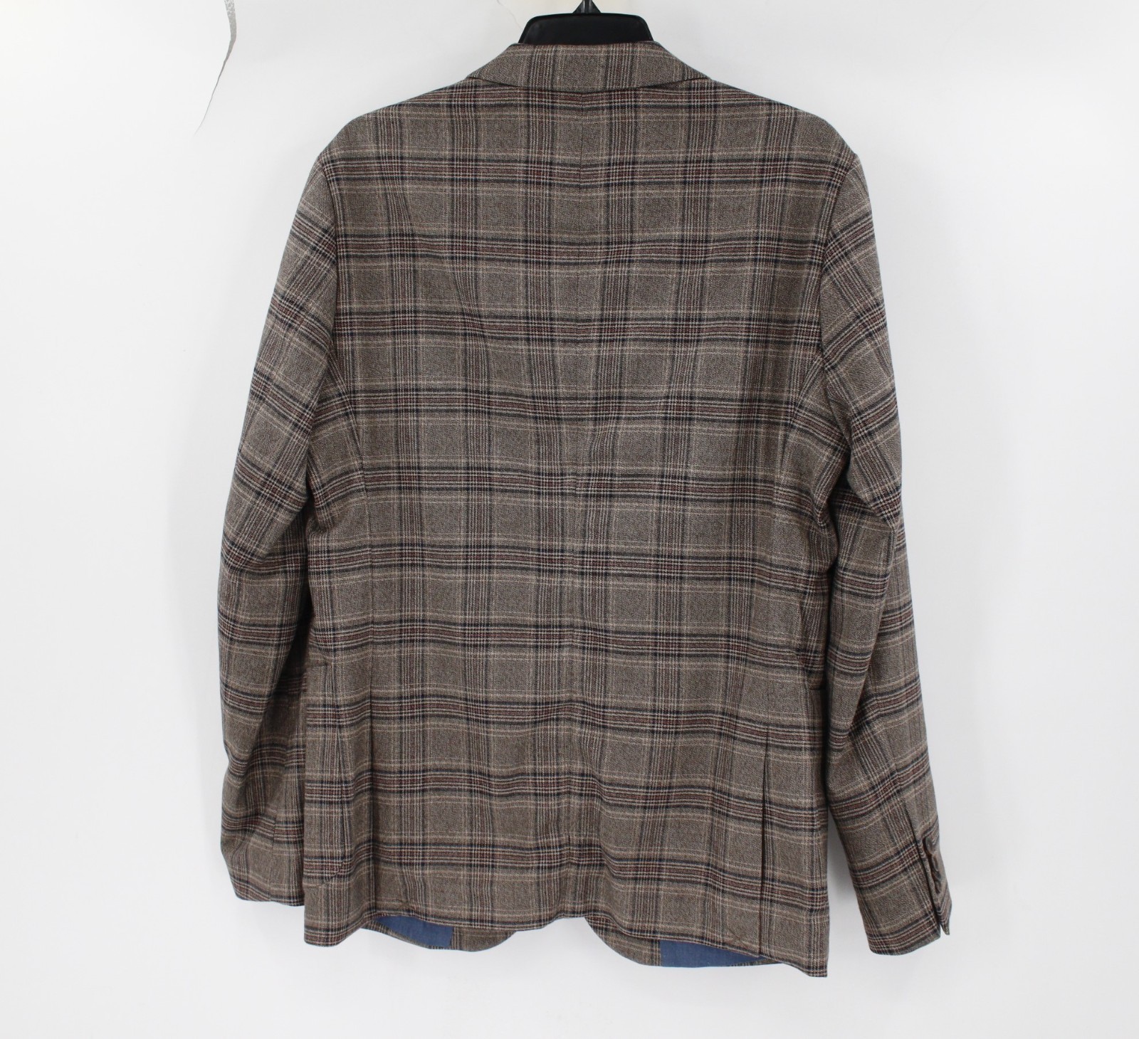 NWT Scotch soda Sport coat Mens medium unstructured half lined lightweight plaid