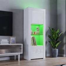 Sophisticated LED Lit 2-Door Sideboard - Perfect for Dining & Living Rooms