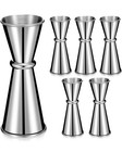 Stainless Steel Japanese Style Jigger, 2oz 1oz 6pc Jigger
