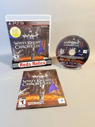White Knight Chronicles II (PlayStation 3 PS3) Complete - Pristine - 1Y Warranty