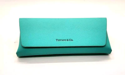 TIFFANY & CO. Original Tiffany Brille/Sonnenbrille Leder Etui Box/Booklet/Tuch - echt