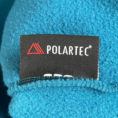 LL Bean Jacket Womens XL Blue Polartec Fleece Full Zip Pockets Outdoor Hiking - Foto 12 di 12