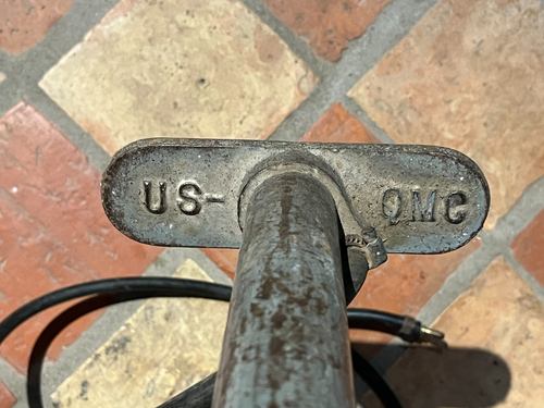 US Luftpumpe ww2 Jeep Original - Bild 2 von 4