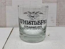 WhistlePig Straight Rye Whiskey Glass Rocks Tumbler
