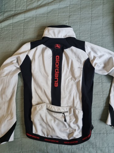 Giordana Cold Weather Softshell Cycling Jacket Men's SMALL - Stained - Picture 4 of 9