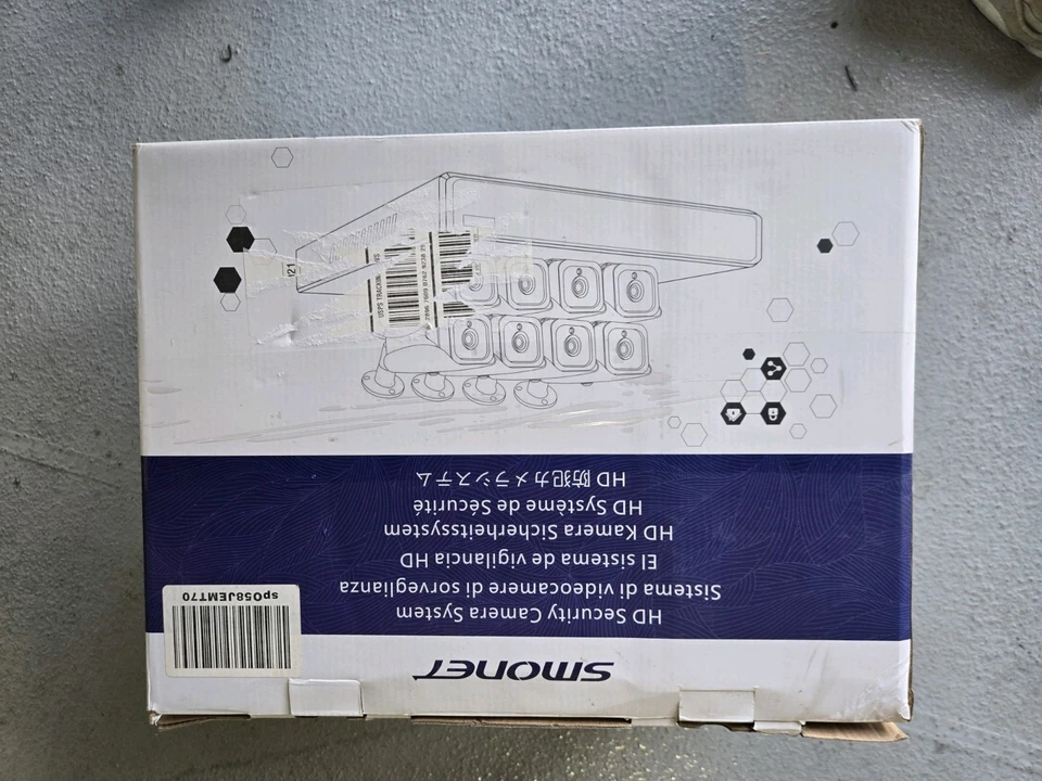 smonet security camera system and cable - Image 4 of 4