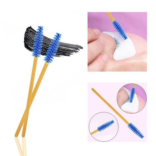 Blau 300 Pack Wimpern Stäbe Mascara Wimpern Bürsten für Extensions Premium 3138 - Bild 4 von 7