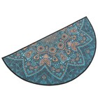  Super Absorbent Floor Mat Bathroom Small Area Rug Half Round Kitchen