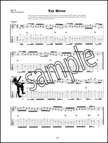 Old Time Stringband Workshop Flatpick Guitar TAB Book plus Scales Bookmark - Picture 5 of 5