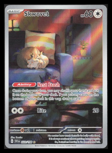 Skwovet Illustration Rare SV01: Scarlet & Violet Base Set 222/198 NM