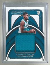 Brandon Miller 2023 Panini Immaculate #SM-MIL Standout Patch RC 18/99