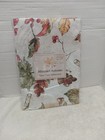 Printed Fabric Tablecloth,52"x70" OblongFALL LEAVES,ABSTRACT AUTUMN,BM