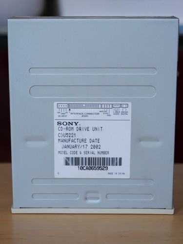 SONY CDU5221 Lecteur cd-rom - Afbeelding 9 van 9