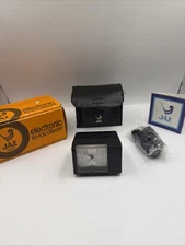 Jaz Linden Black Portable Small Electronic Alarm Clock For Travel Tested Works