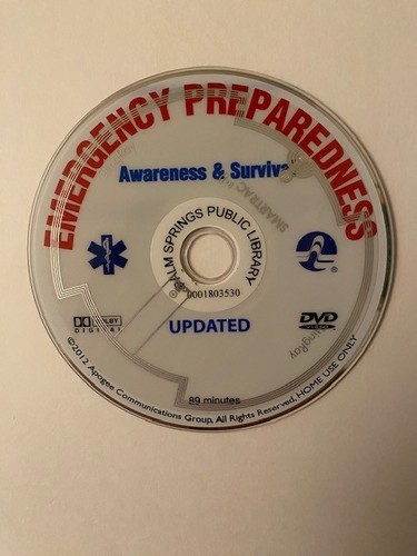 Emergency Preparedness: Awareness & Survival - (EX.-LIBRARY) DVD /Cover Art Only - Picture 4 of 5