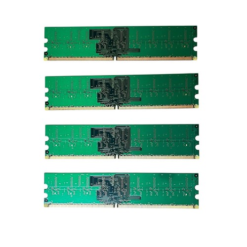 Lot of 4 Samsung 256MB 1Rx8 PC2 - 420OU-444-10-A3; KR M378T3253FZ3-CD5 RAM - Picture 2 of 3