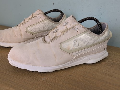 Footjoy Men's Superlites XP Golf Trainers/Shoes With BOA.used.white Size Uk 10. - Picture 2 of 14