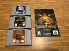 Mortal Kombat 4, Trilogy, Sub Zero Nintendo 64 N64 authentic video game +MK4 man