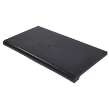 SSWBasics Bullnose Black Injection Molded Shelf - 13"W X 24"L