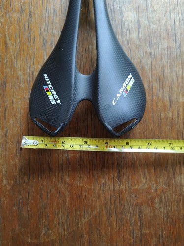 Ritchey WCS Ultralight 3K Full Carbon Fiber Saddle Road Bike Track 92gms - Picture 3 of 12