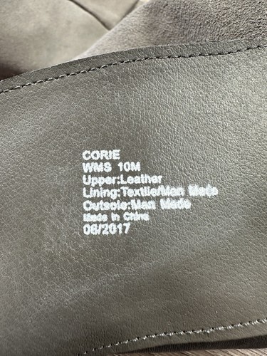 Kenneth Cole Reaction Corie Suede Knee High Boots Grey Women’s Size 10 - Picture 3 of 10