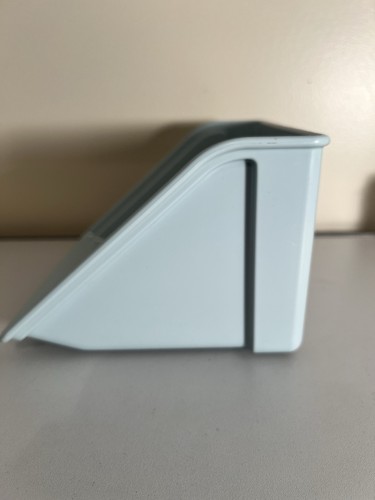 TUPPERWARE Vintage Napkin Holder Center Wind Stopper Minty Blue Green Color EUC - Picture 6 of 10