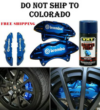 Blue Brake Rotor Drum Custom Caliper Paint High Temp Coating Spray Paint Can