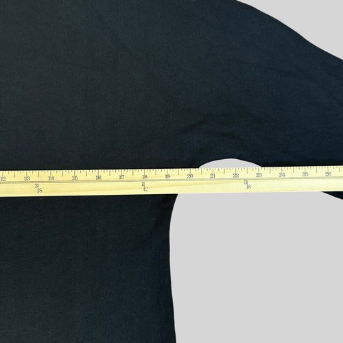 Frank & Eileen Dress Womens S Black Isabelle Funnel Neck Midi Raw Hem Minimalist - Picture 11 of 12