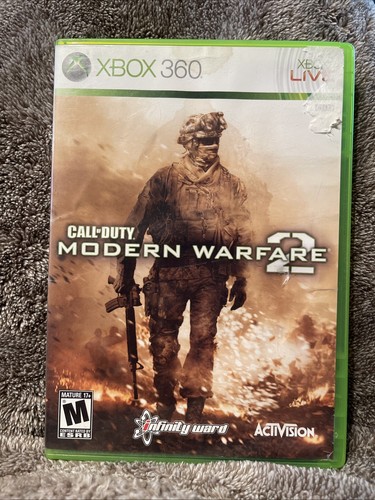 Call of Duty Modern Warfare 2 (Microsoft Xbox 360, 2009) w/ Manual Included - Foto 1 di 3