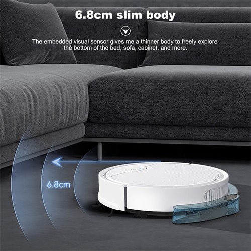Smart Robot Vacuum Cleaner and Mop, 4000Pa Suction for Hard Floors and Carpets - Picture 13 of 19
