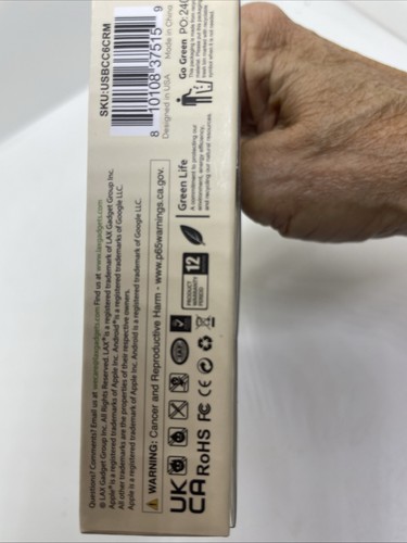 LAX -USB-C to USB-C Cables - 6 Feet - 60 Watt Superfast - Quick Charge - Picture 2 of 4