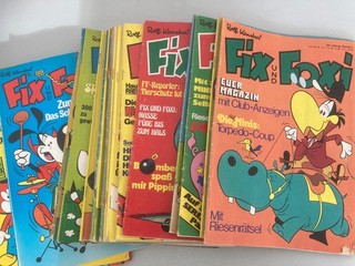 Kauka: 35 x FIX and FOXI Booklets from Year 23 (1973) [6886]