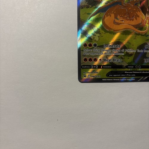 Charizard V SWSH260 SWSH: Sword & Shield Promo Cards Holo (MARKS ON BACK) - Picture 10 of 11