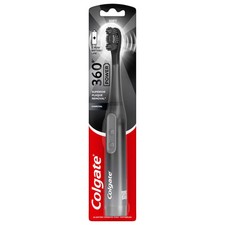 Colgate 360 Charcoal Sonic Toothbrush Charcoal Bristles Battery Included