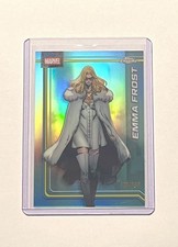 2026 Topps Chrome Marvel EMMA FROST Aqua Refractor /199 #34