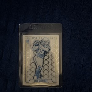 2024 Panini Phoenix - Contours Ladd McConkey #CON-LMY Lazer (RC)