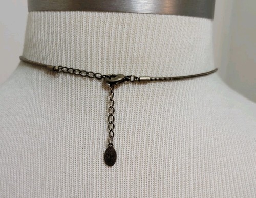 Vera Wang Dainty Delicate Necklace Colorful Gems Lariat Style 18" Lobster Clasp  - Picture 4 of 6