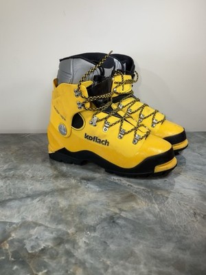 Koflach Arctis Expe Arctic System Mountaineering Boots Yellow Size US 11 EU 10.5