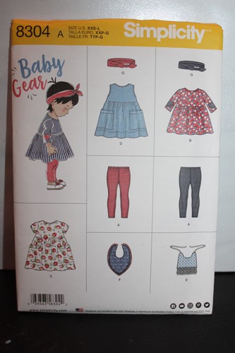 Simplicity Kinder Outfits Schnittmuster ungeschnitten nach Wahl K - Bild 35 von 45